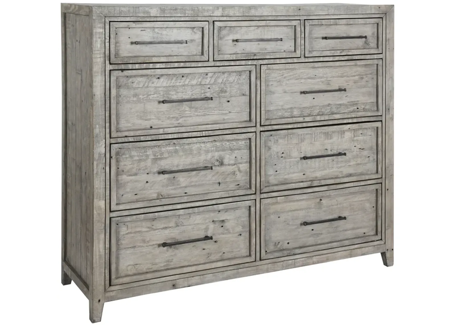 Ridge Reclaimed Pine 9 Drawer Dresser