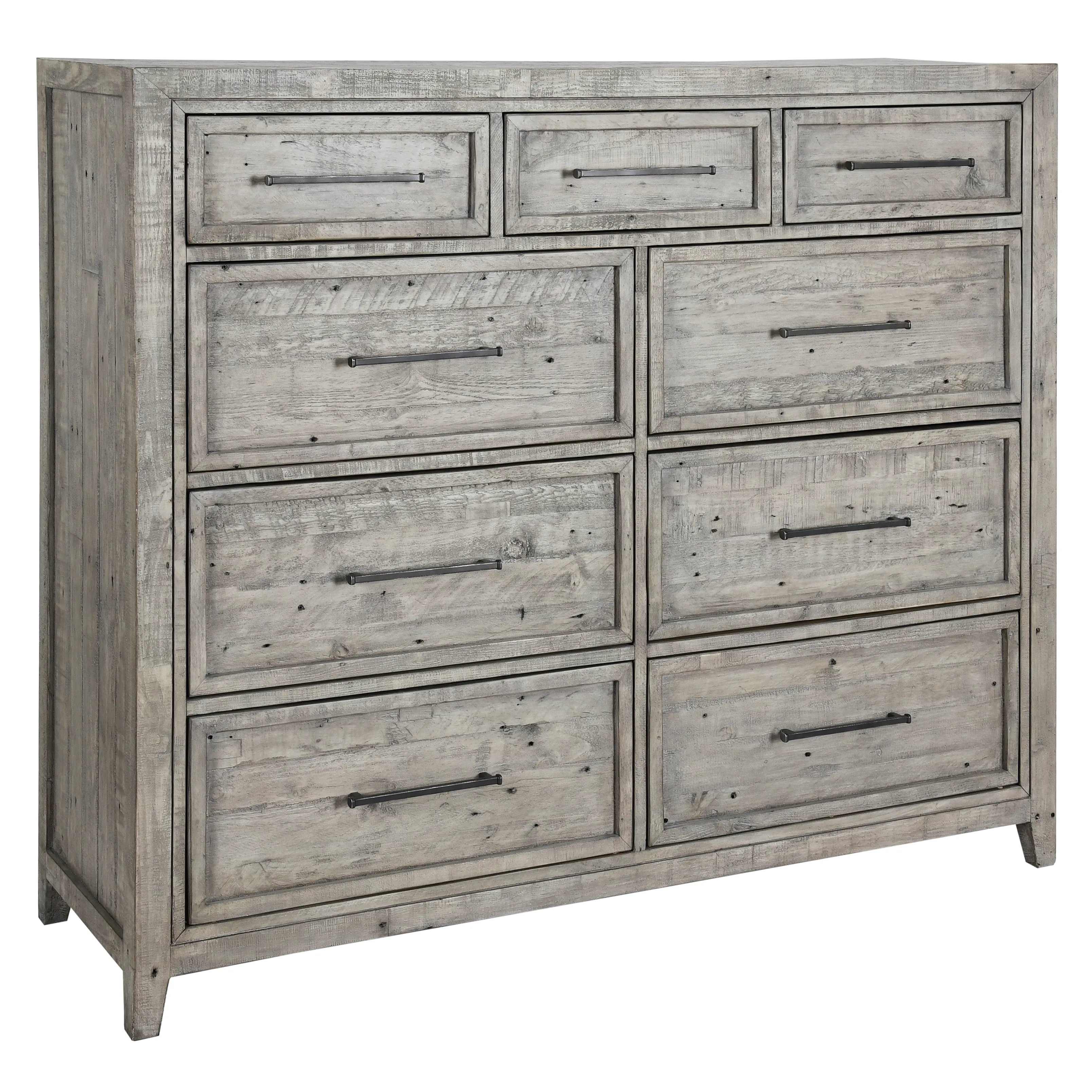 Ridge Reclaimed Pine 9 Drawer Dresser