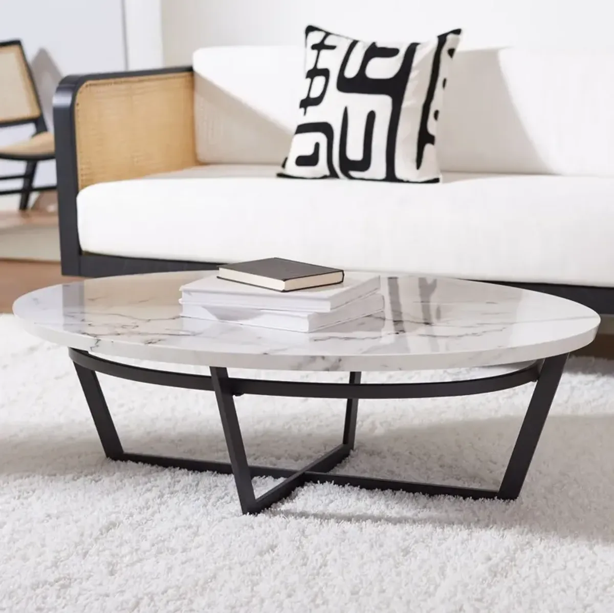 PLACIDO OVAL COFFEE TABLE