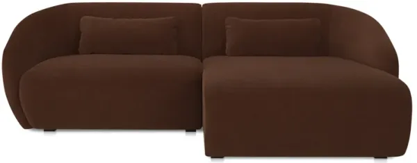 Amelia Nook Modular Right Sectional Chestnut