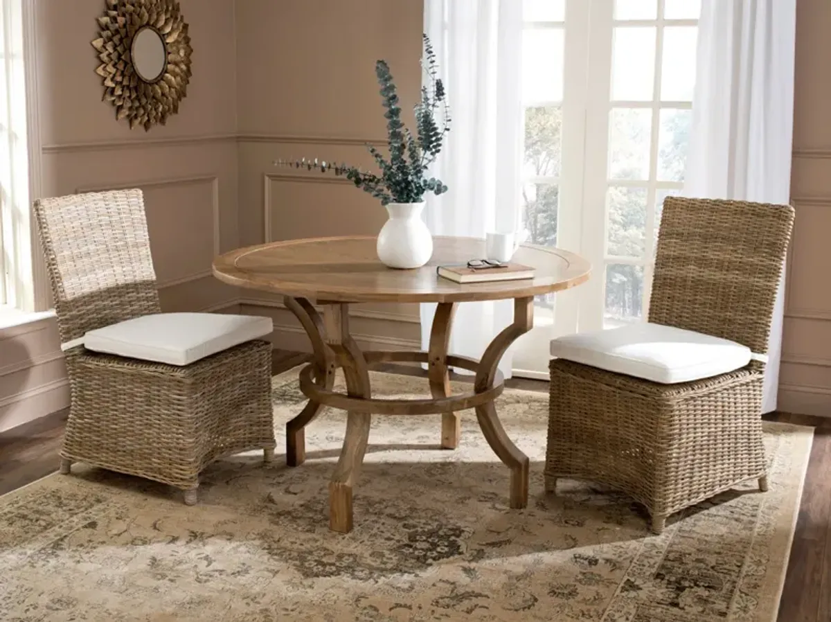 Sebesi 17''H Rattan Side Chair - Set Of 2