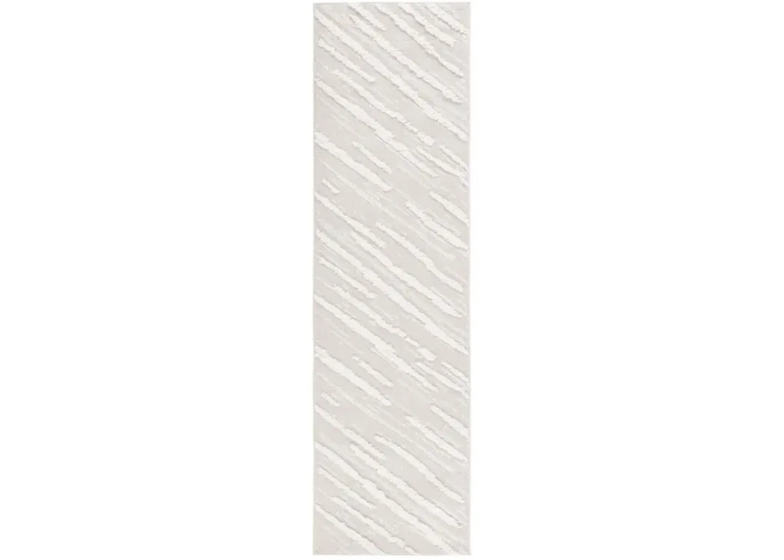 TRENDS 118 Beige 2'-2' X 8' Runner Rug