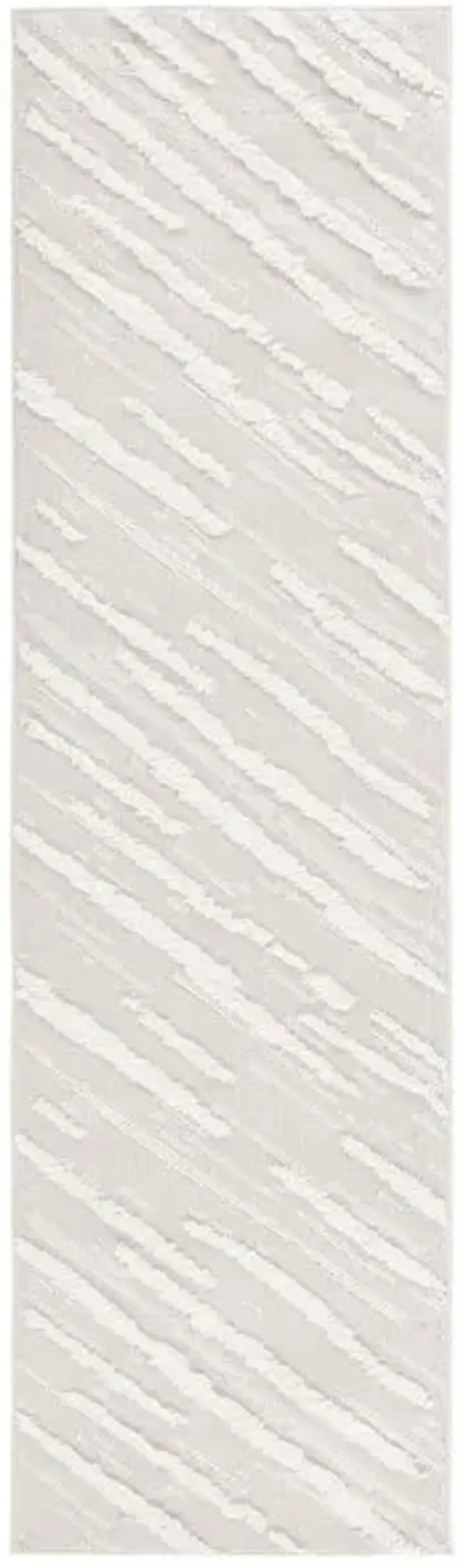 TRENDS 118 Beige 2'-2' X 8' Runner Rug