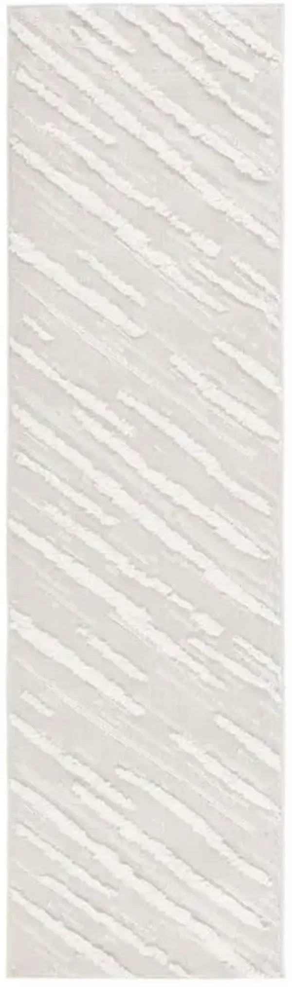 TRENDS 118 Beige 2'-2' X 8' Runner Rug