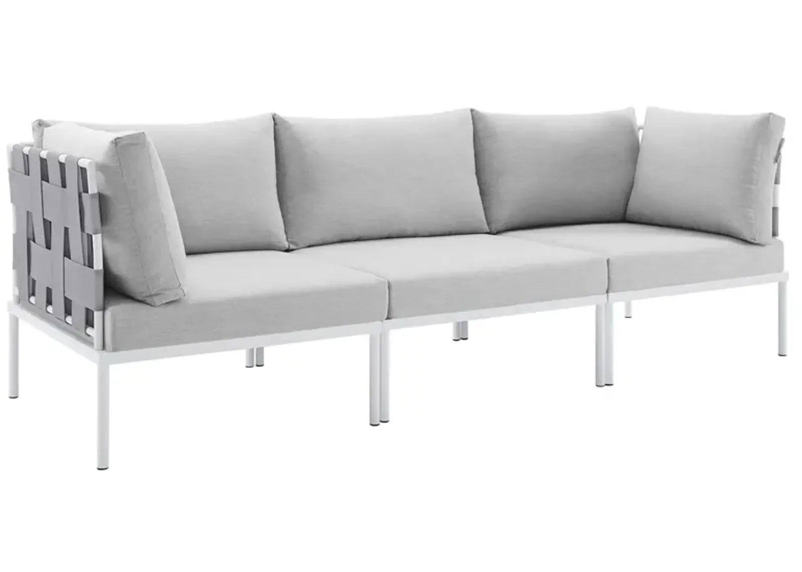 Harmony Sunbrella® Outdoor Patio Aluminum Sofa