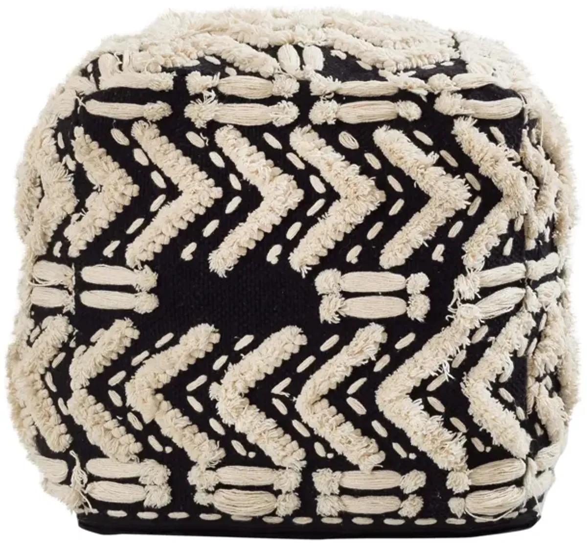 mariel cotton  pouf