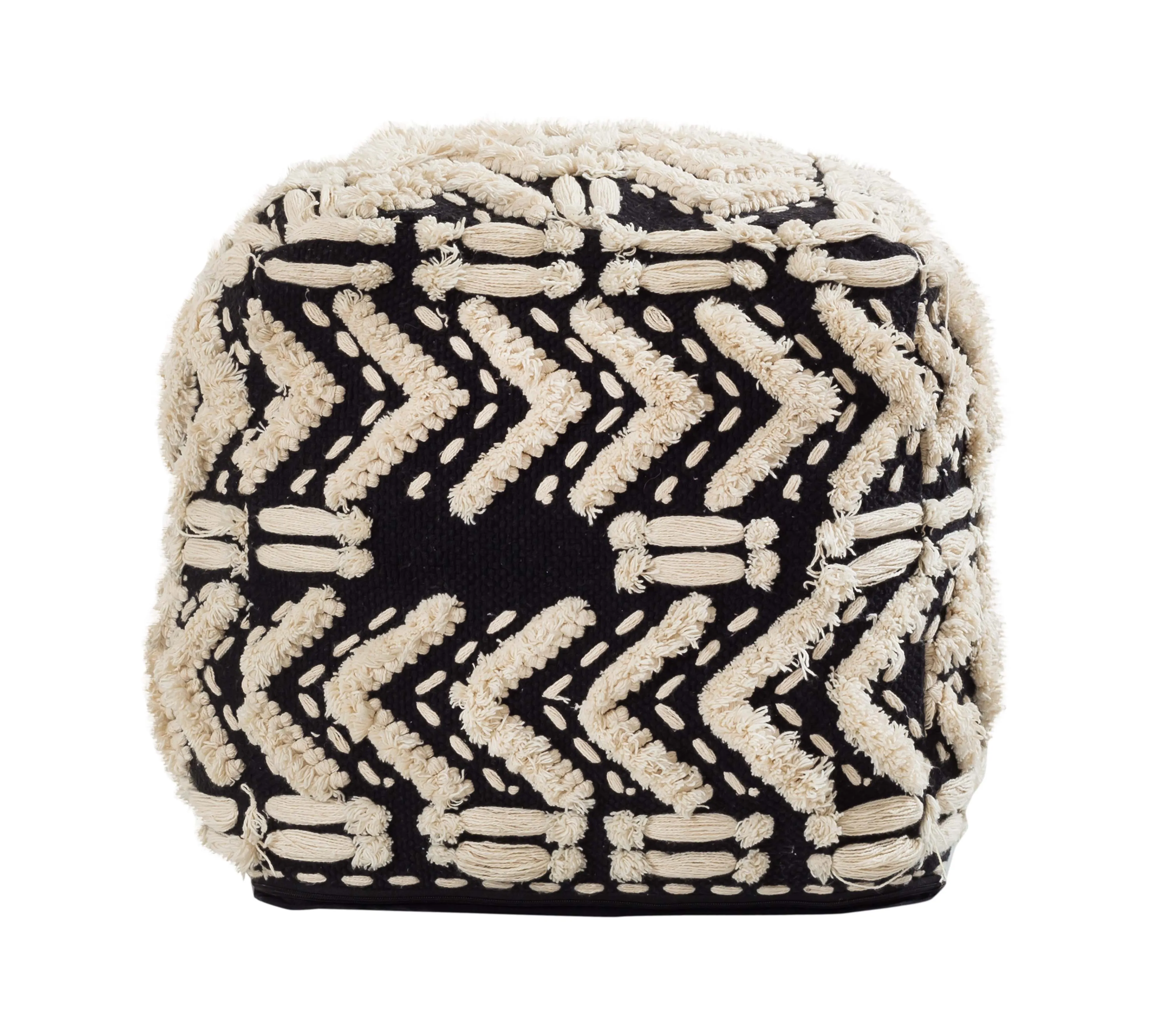 mariel cotton  pouf