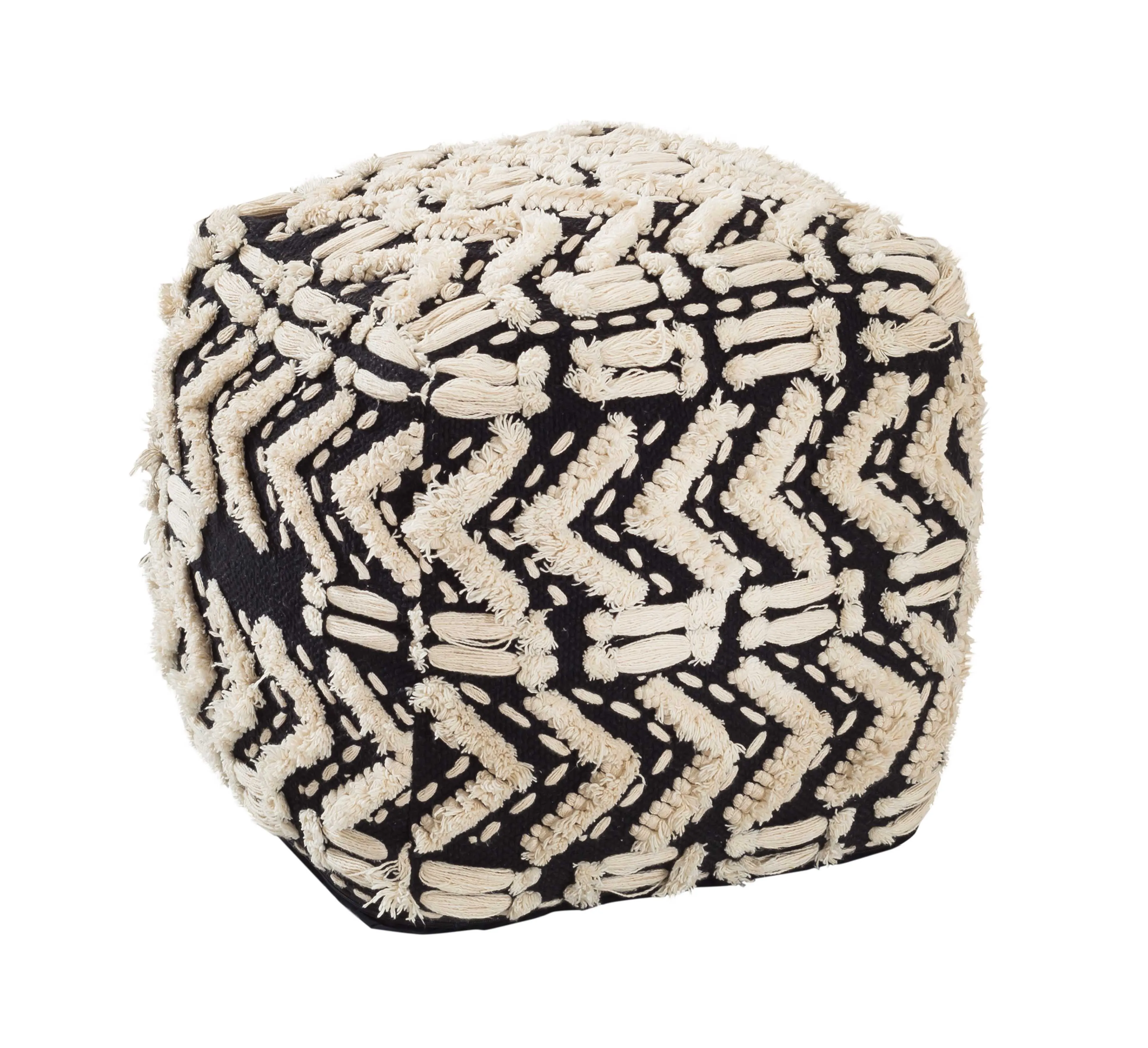 mariel cotton  pouf