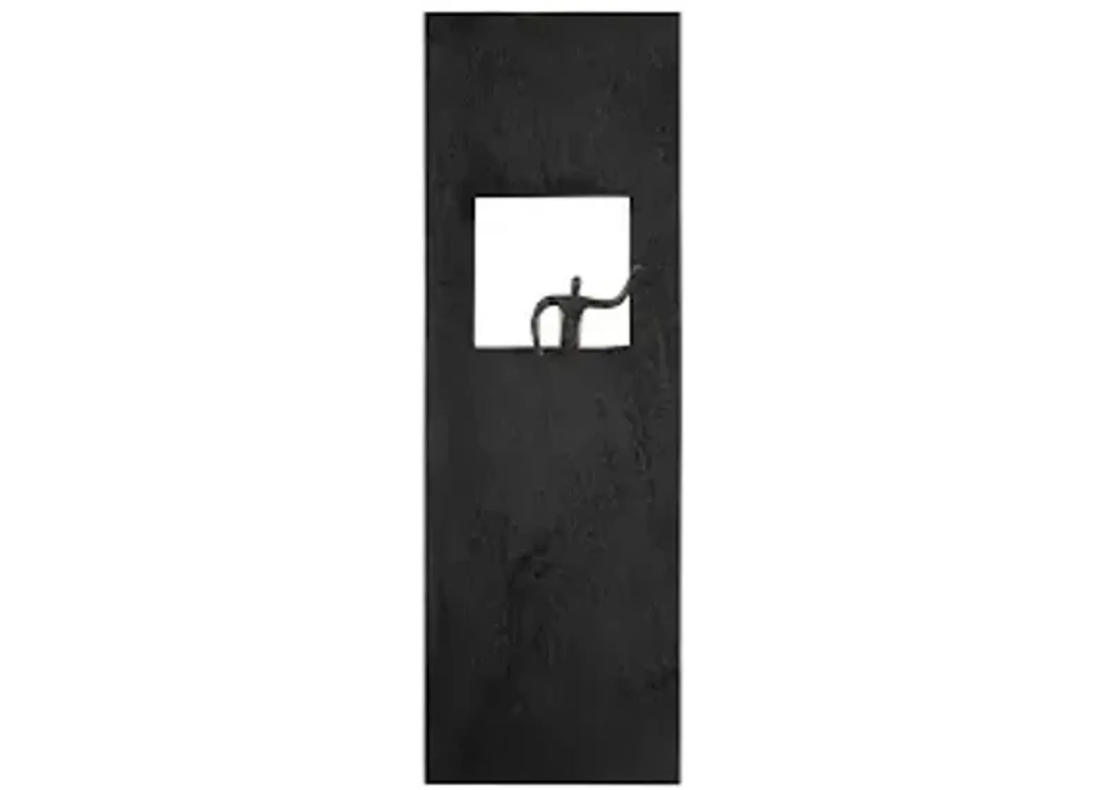 Atlas Wall Decor, Rectangle, Black