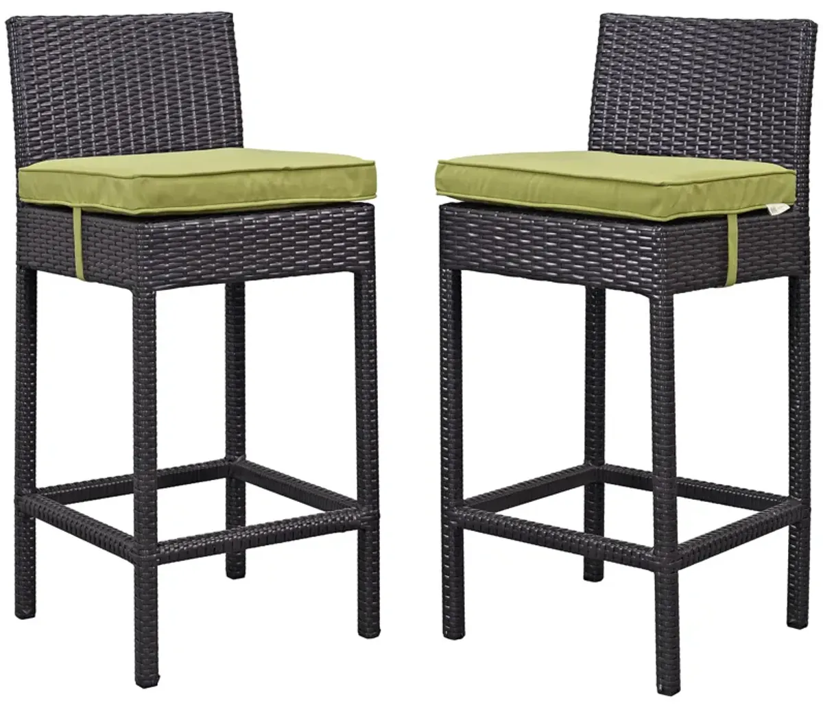 Lift Bar Stool Outdoor Patio Set of 2