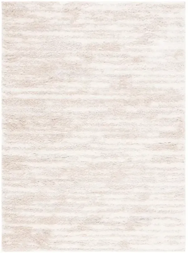 LINDSAY SHAG 554 Beige  4' X 6' Small Rectangle Rug
