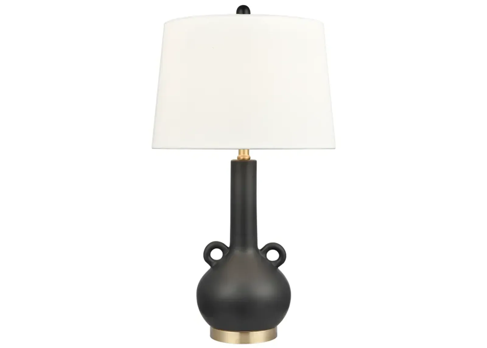 Sanderson 27" High 1-Light Table Lamp - Matte Black