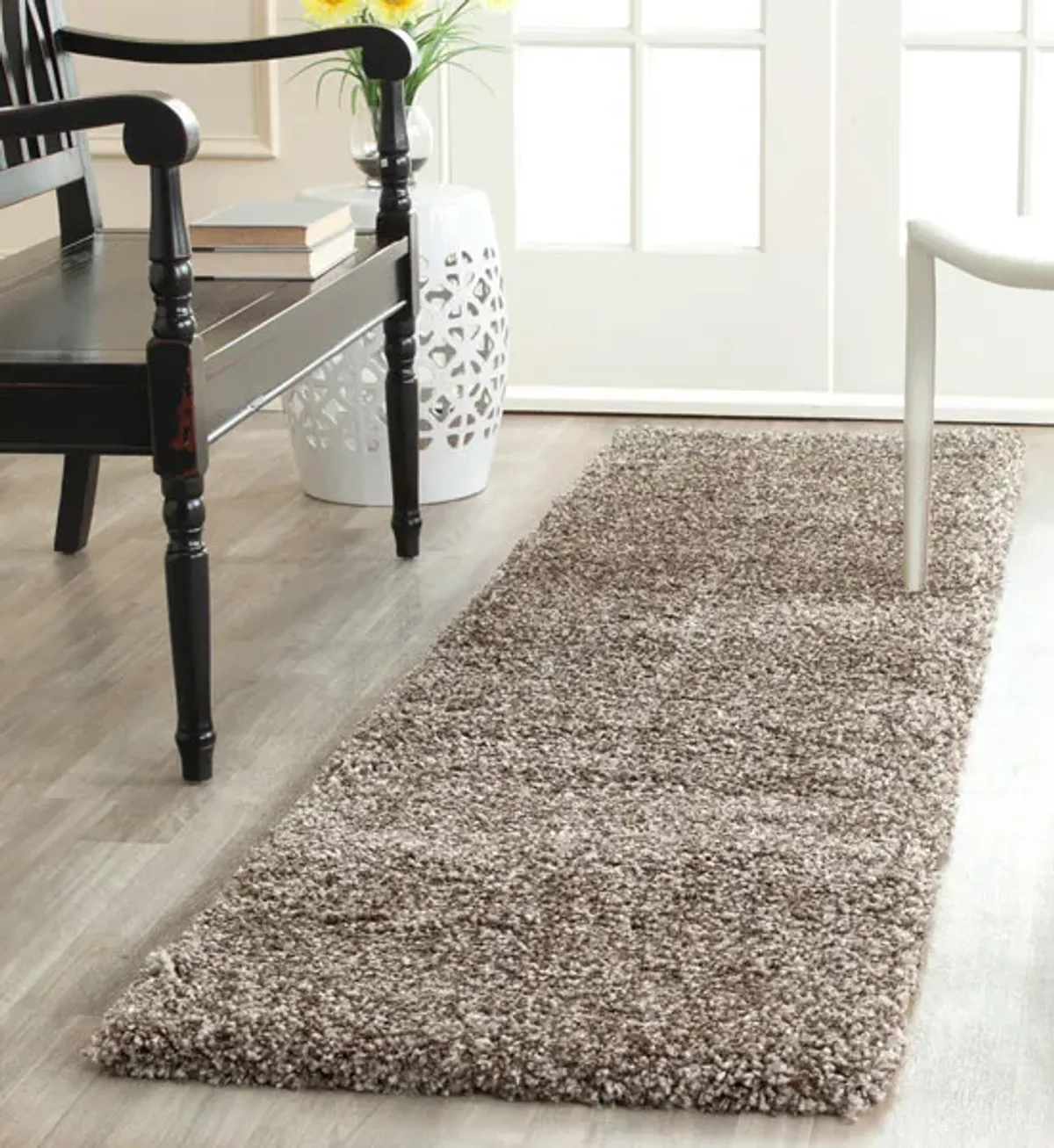 MILAN SHAG Runner Power Loomed 2' x 22' Rug