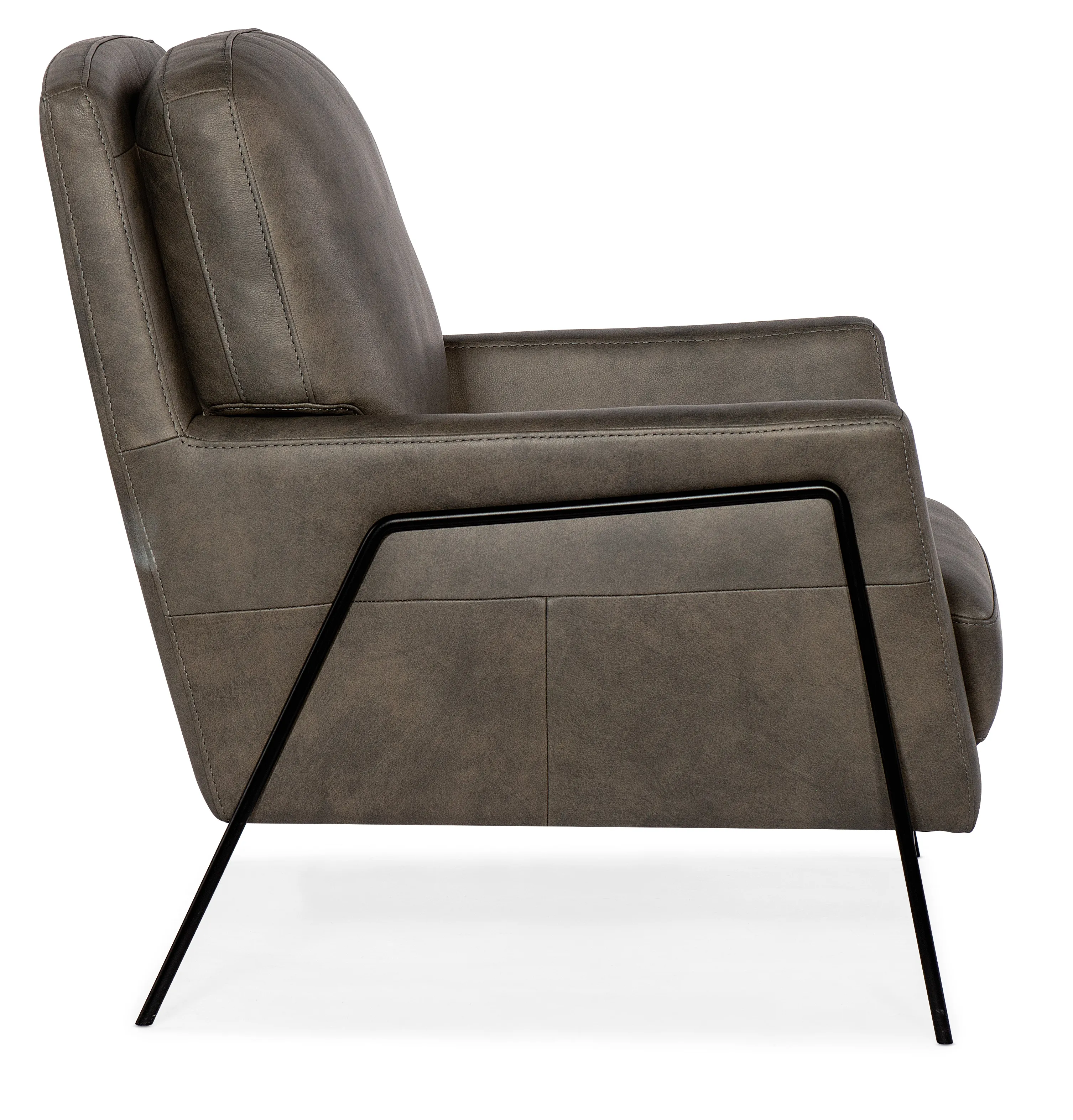 Amette Metal Frame Club Chair