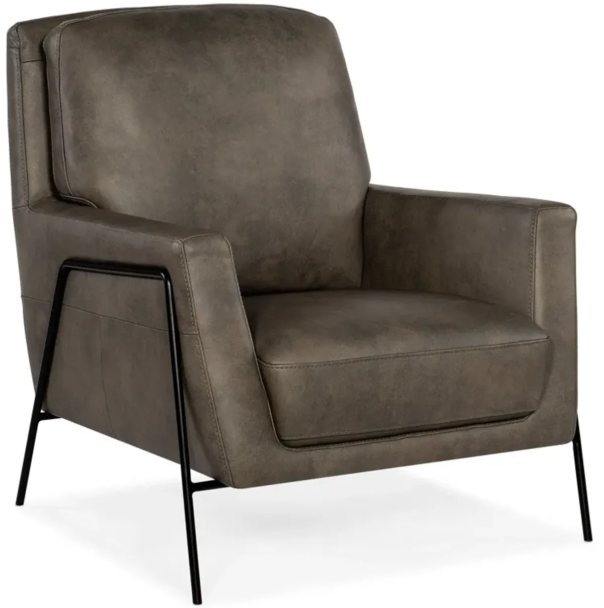 Amette Metal Frame Club Chair