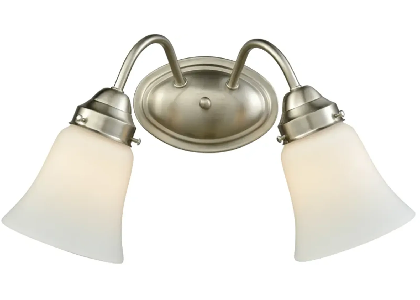 Califon 13" Wide 2-Light Vanity Light - Brushed Nickel