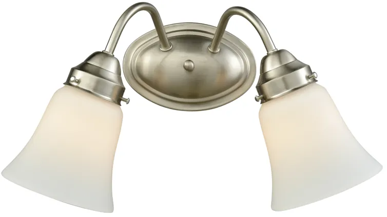 Califon 13" Wide 2-Light Vanity Light - Brushed Nickel