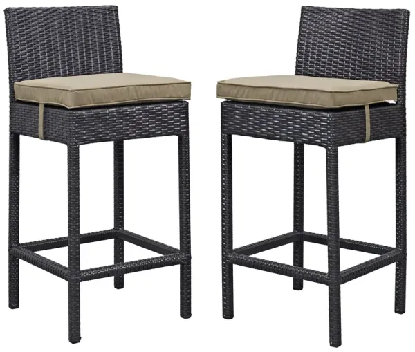 Lift Bar Stool Outdoor Patio Set of 2