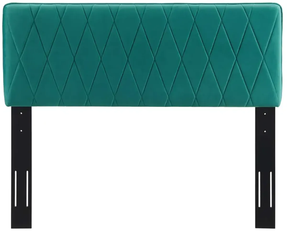 Leila Performance Velvet King/California King Headboard