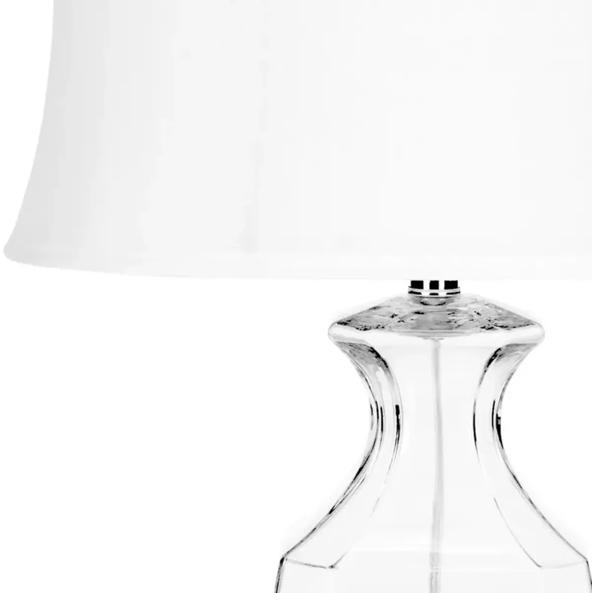 Wendy 28-Inch H Glass Table Lamp - Set of 2