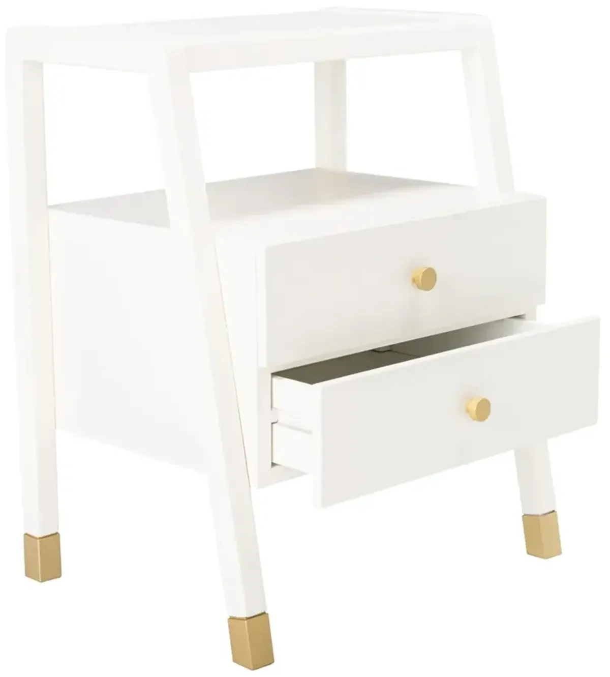 COVE 2 DRAWER 1 SHELF ACCENT TABLE