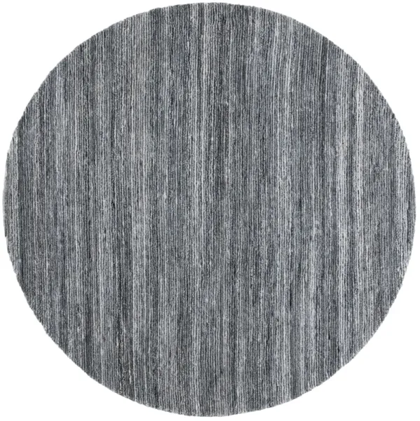 MIRAGE Hand Tufted 6' x 6' Round area rug