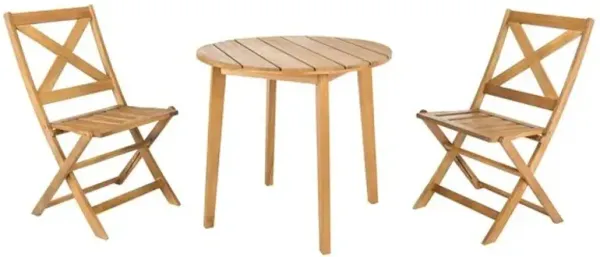 Bruna 3 Piece Bistro Set