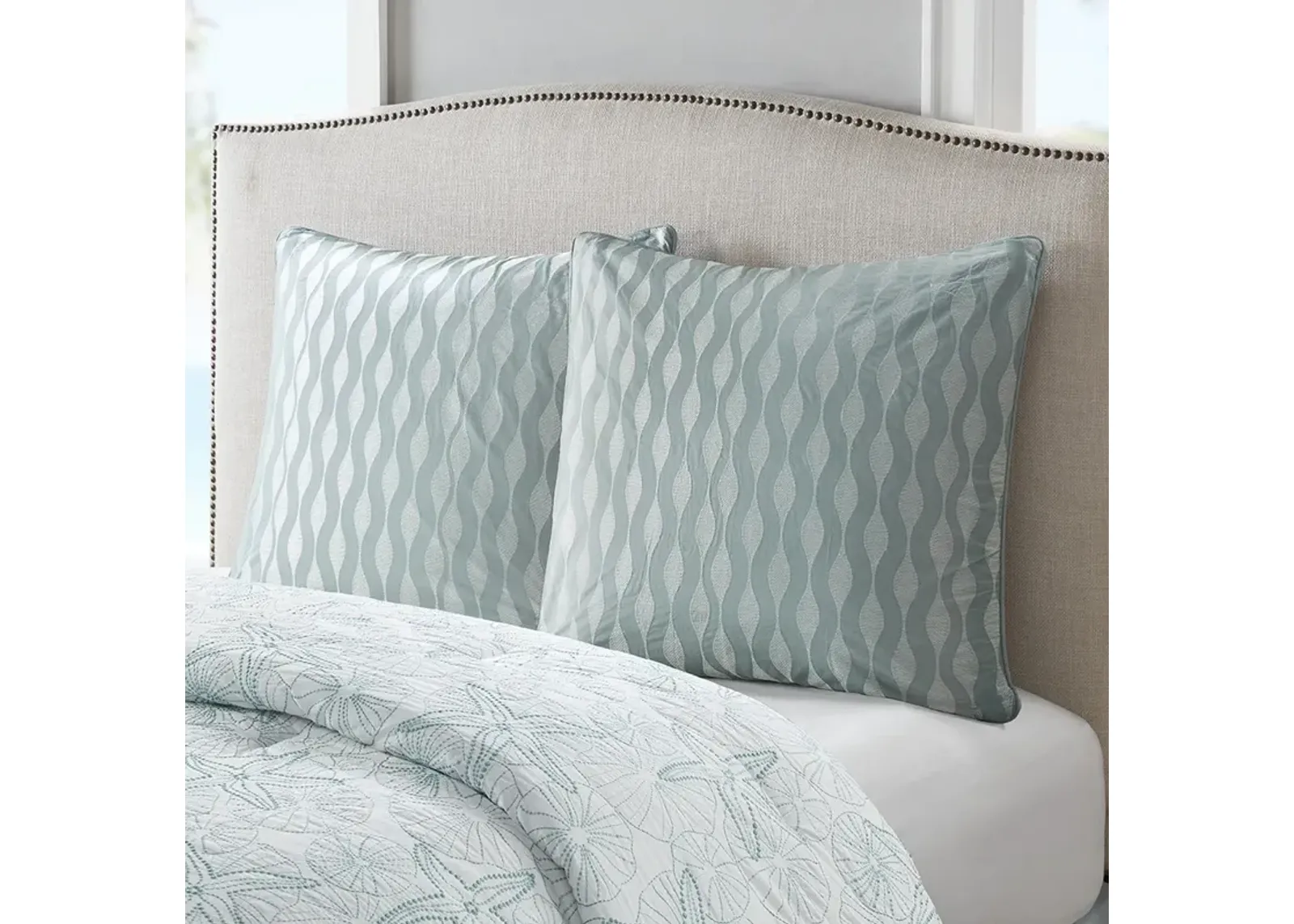 Harbor House Maya Bay Blue Euro Sham