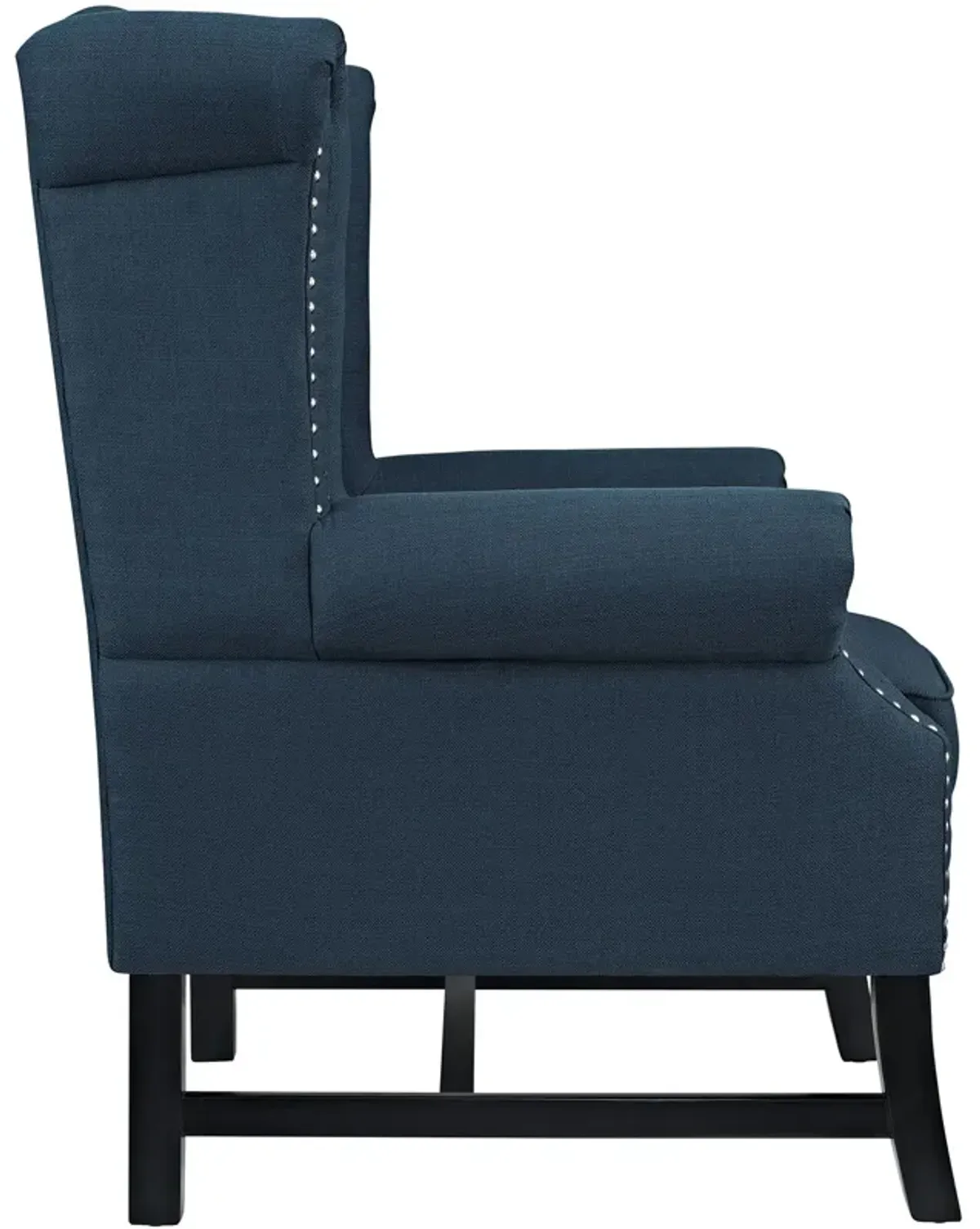 Steer Upholstered Fabric Armchair