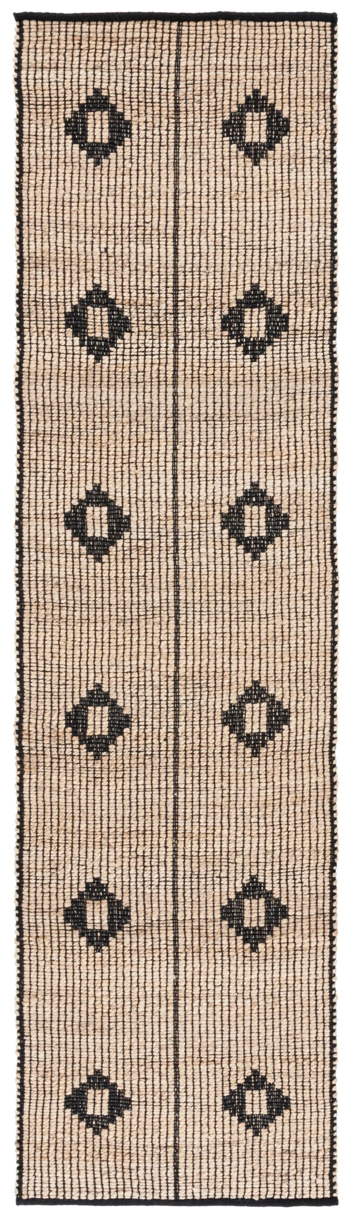 NATURAL FIBER 898 NATURAL  2'-3' x 9' Runner Rug