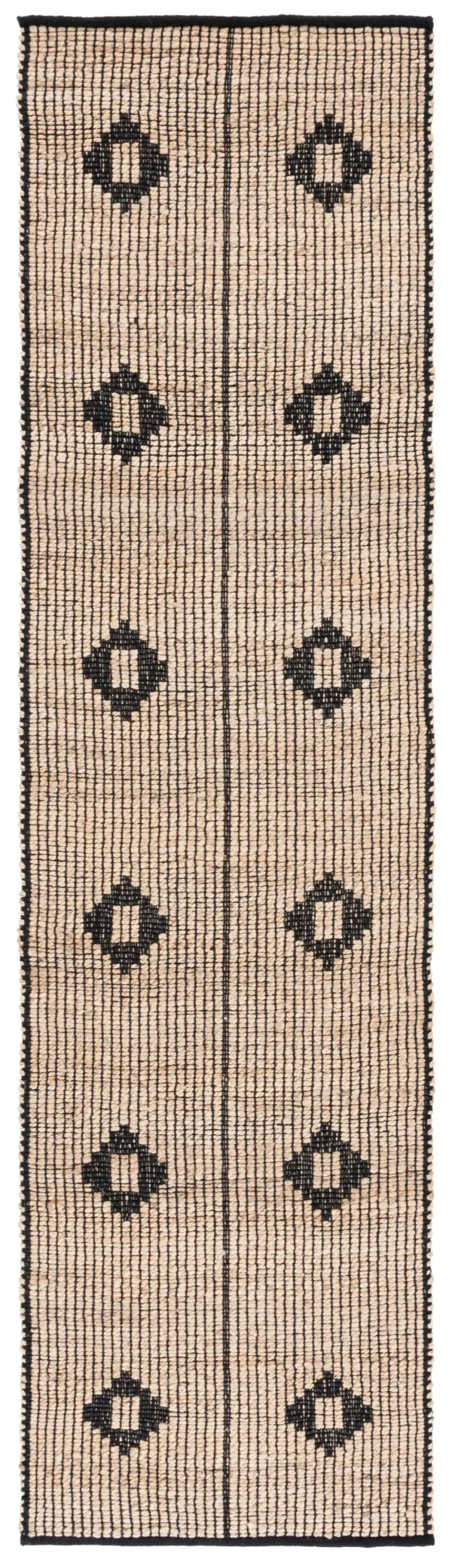 NATURAL FIBER 898 NATURAL  2'-3' x 9' Runner Rug