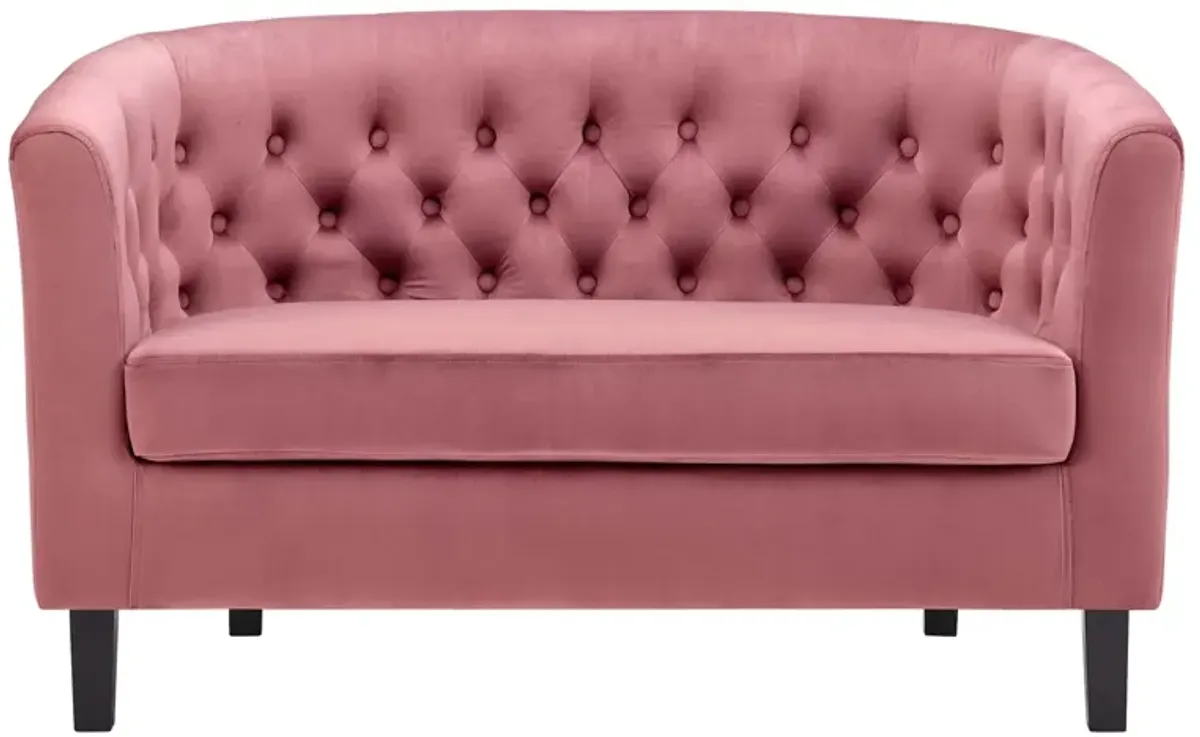 Prospect Performance Velvet Loveseat