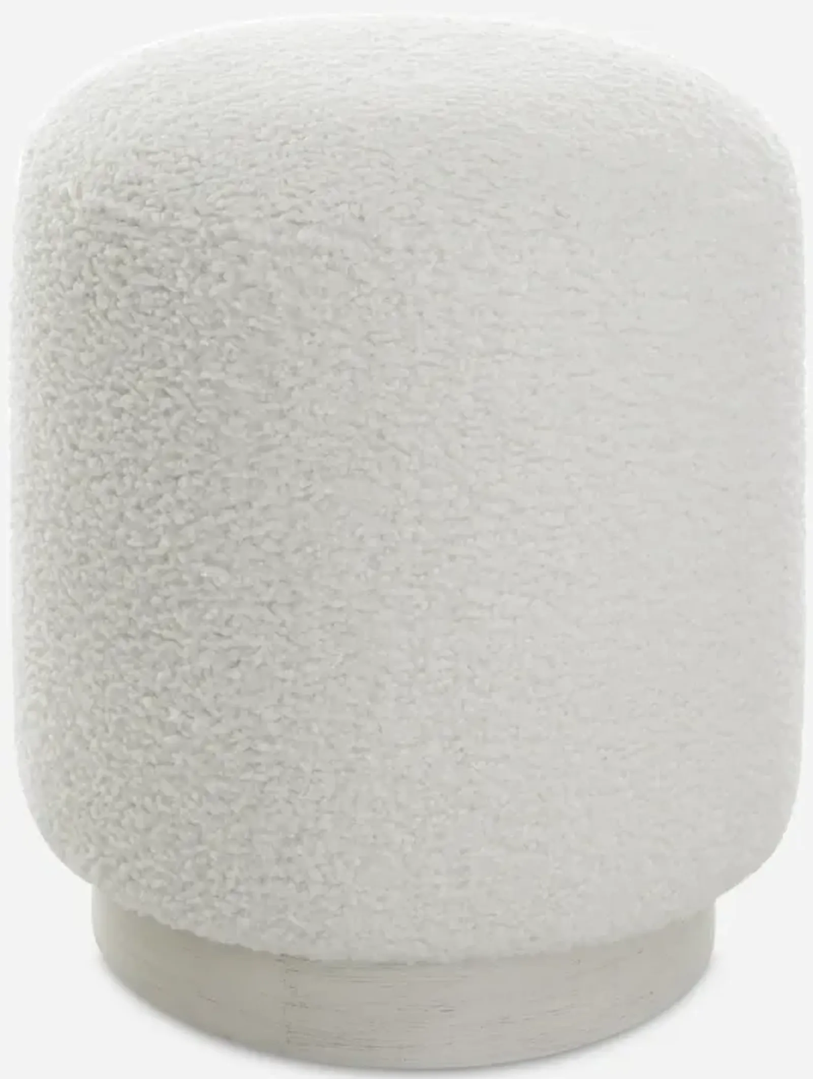 Avila White Ottoman