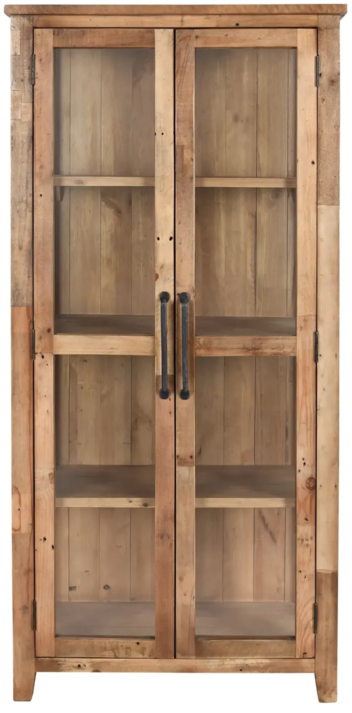 Emma Reclaimed Pine Display Cabinet