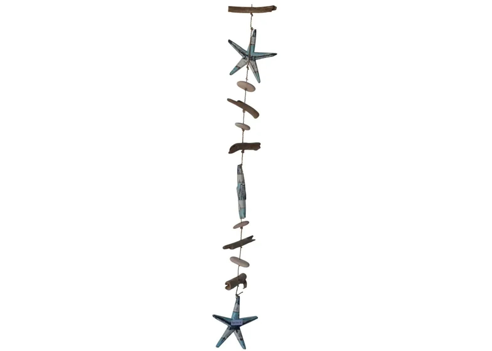 Driftwood, 39"l Star Hangings, Multi