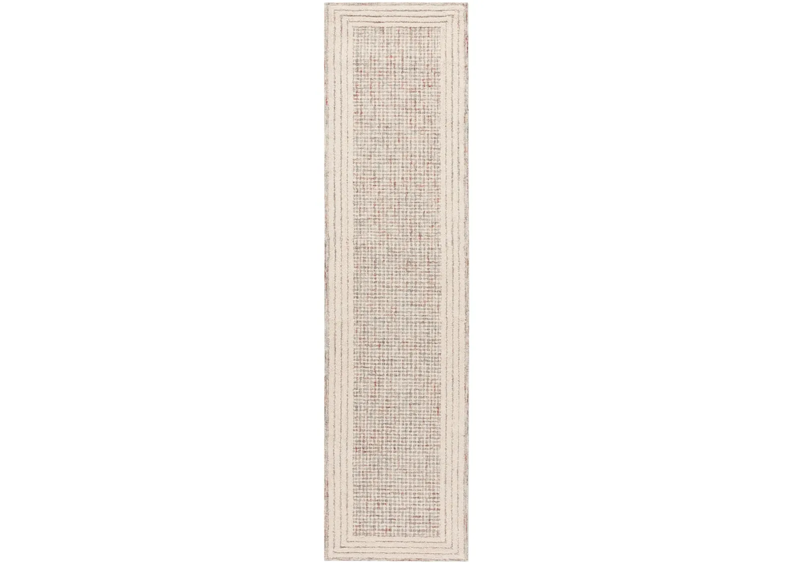 EBONY 425 IVORY  2'-3' x 9' Runner Rug