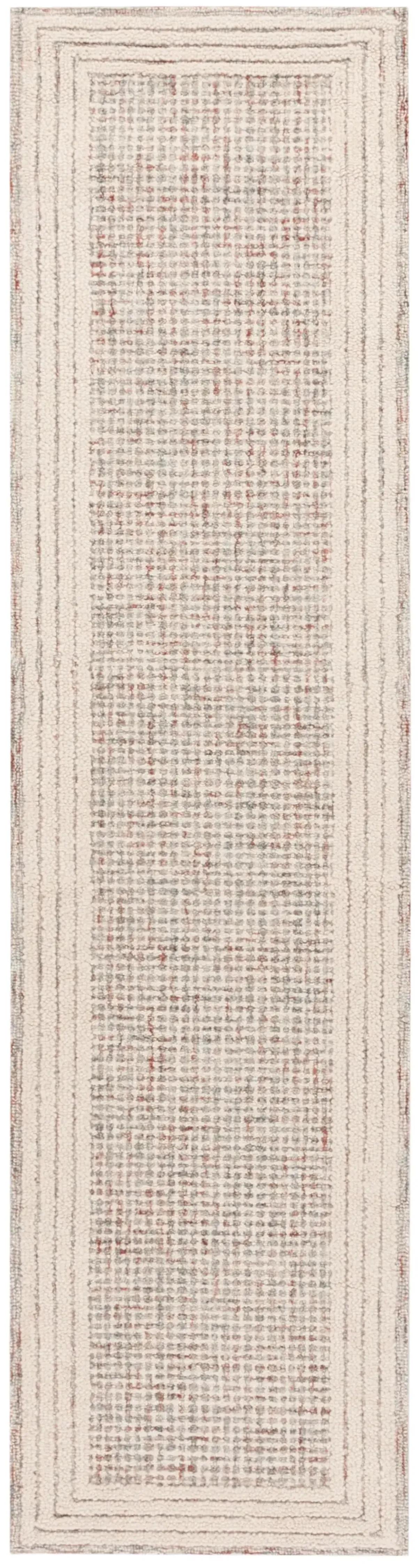 EBONY 425 IVORY  2'-3' x 9' Runner Rug