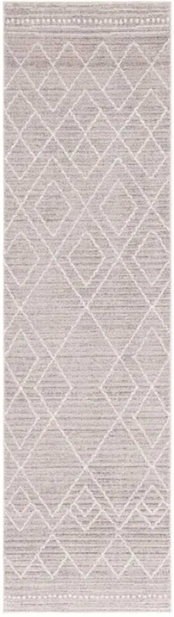 JADE 100 Beige 2'-2' X 8' Runner Rug