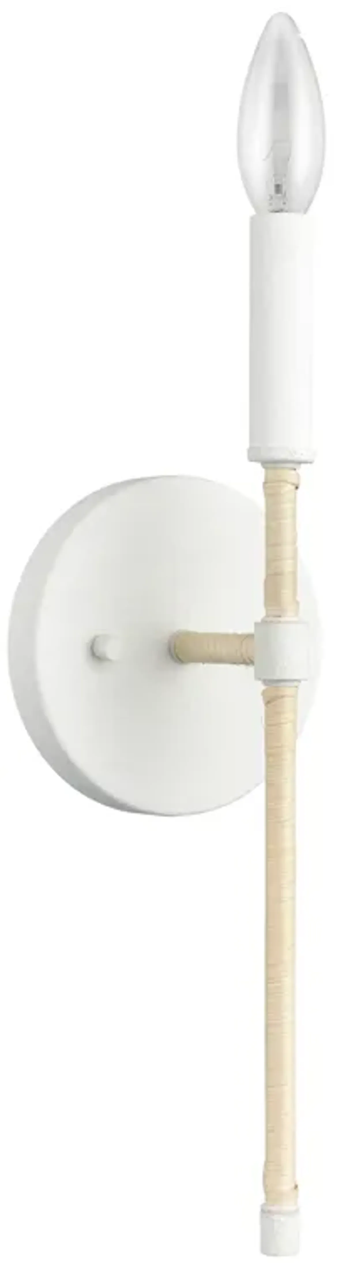 Breezeway 14.25'' High 1-Light Sconce - White Coral