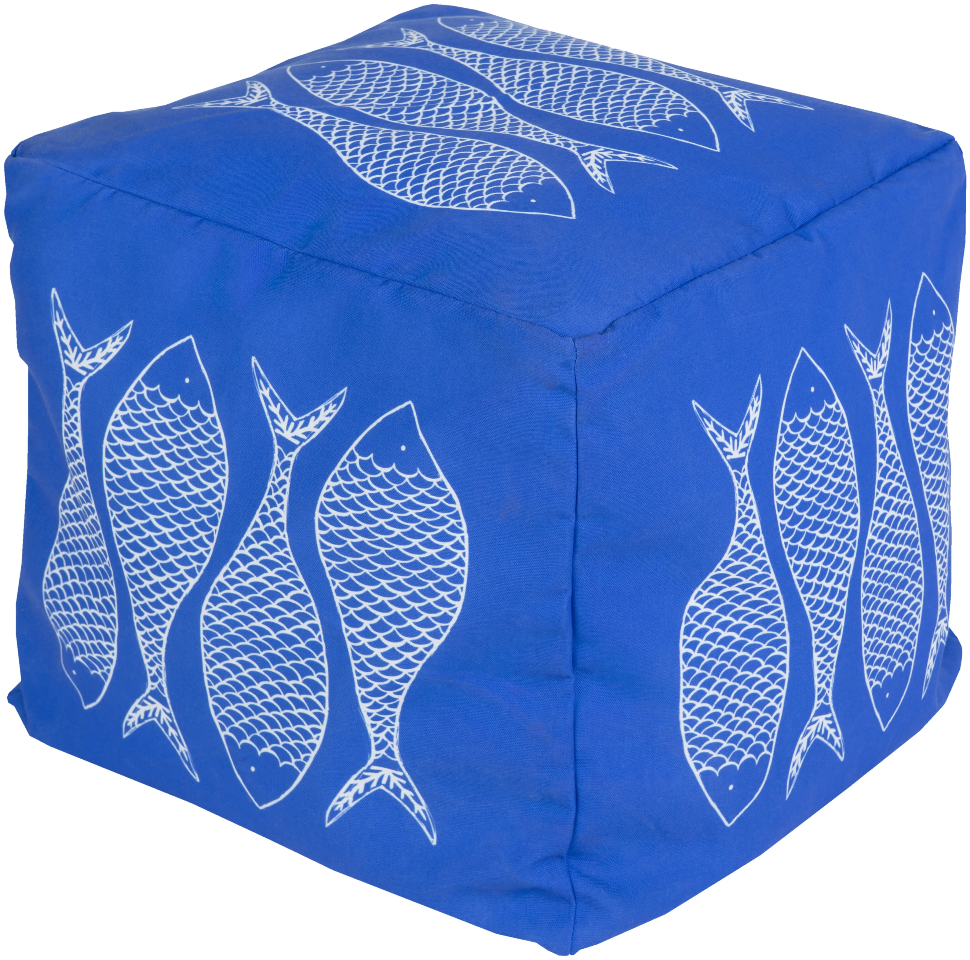 Rain POUF-279 18"H x 18"W x 18"D Pouf