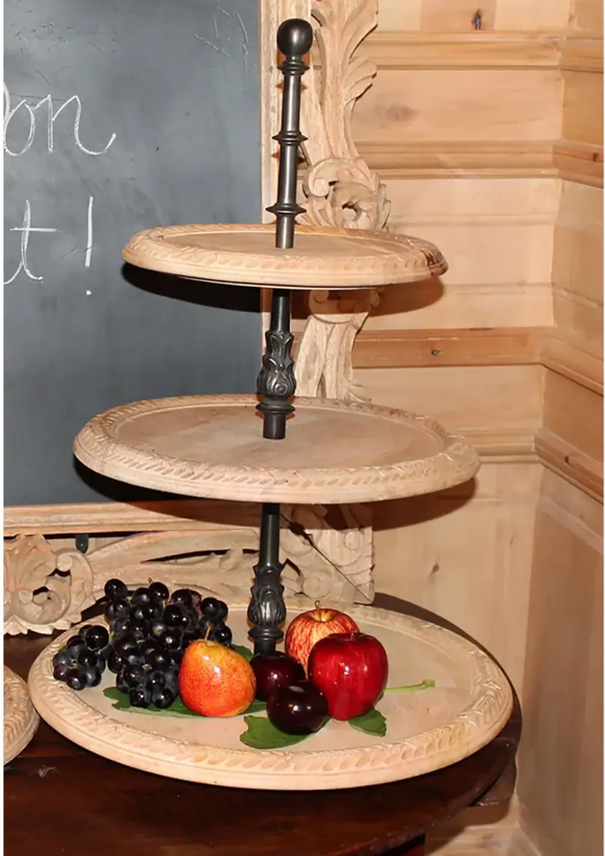 Mango Wood Etagere