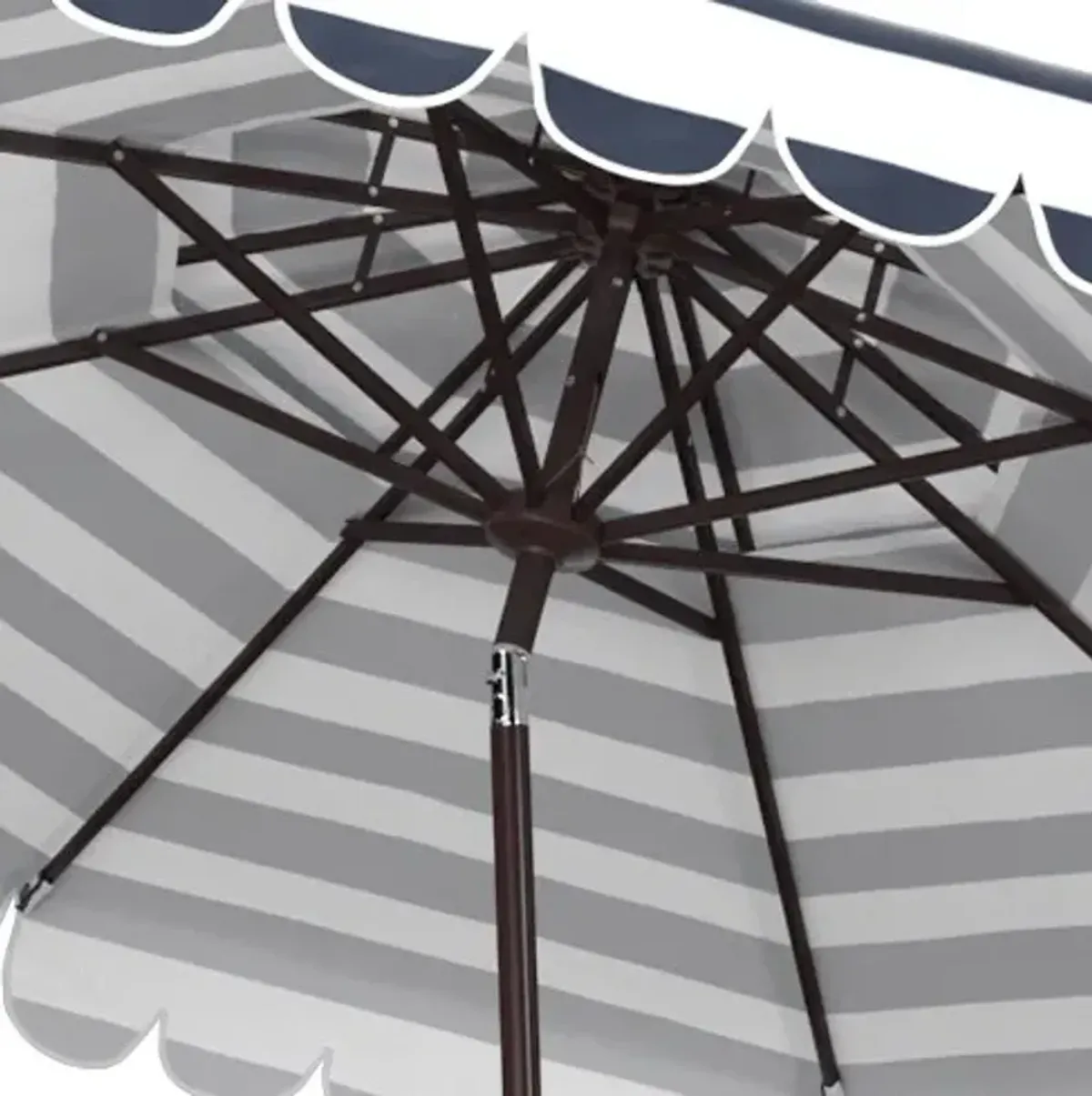 Vienna 9ft Rnd Double Top Crank Umbrella