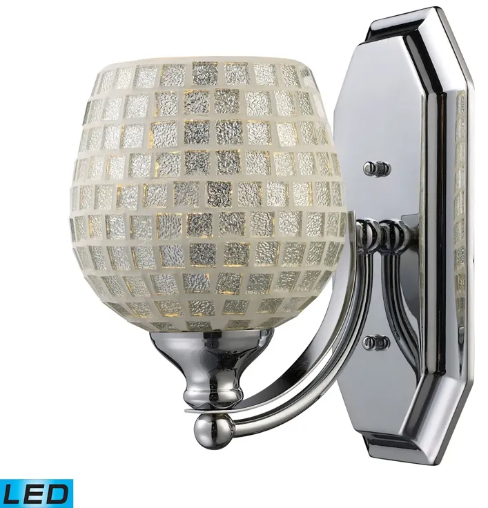 Mix and Match Vanity 5" Wide 1-Light Vanity Light - Polished Chrome