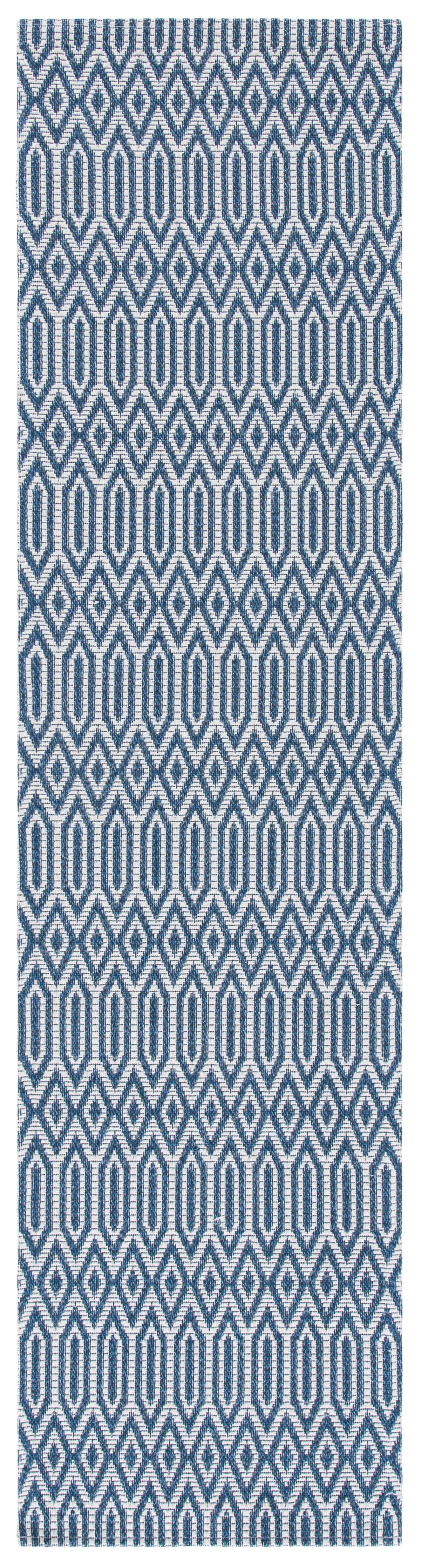 AUGUSTINE 405 NAVY  2' x 8' Runner Rug