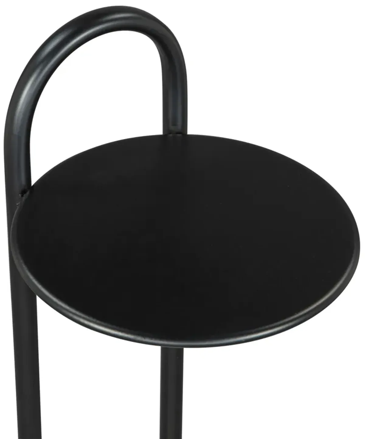 Christian Side Table Black & White