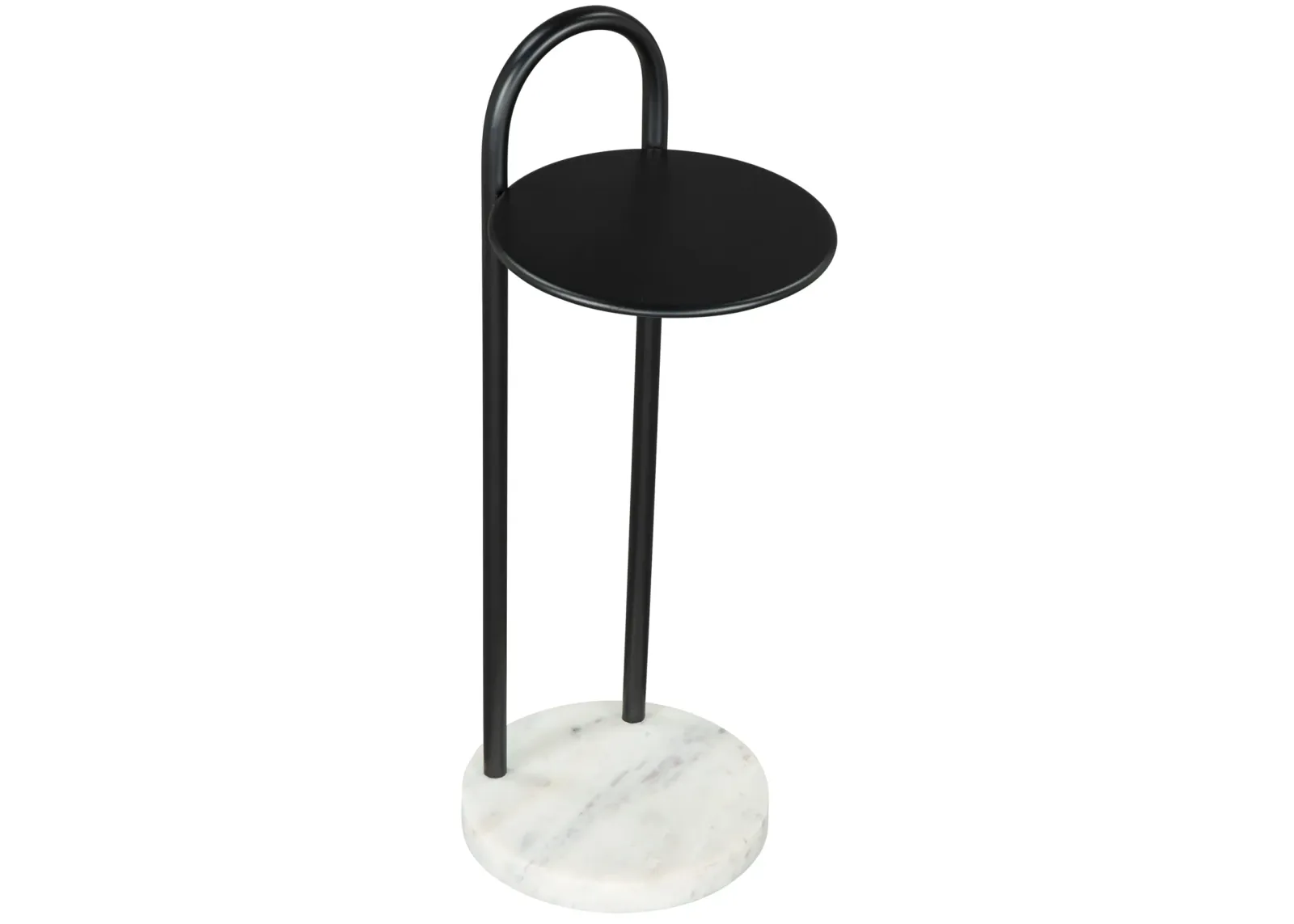 Christian Side Table Black & White