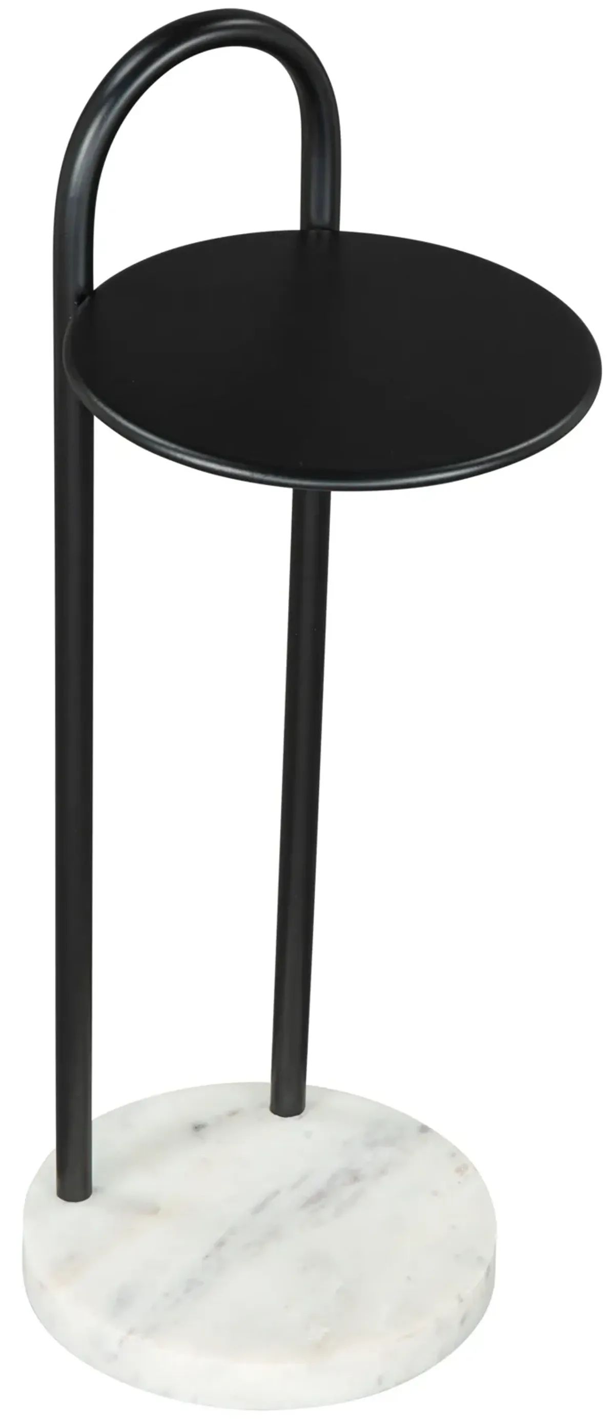 Christian Side Table Black & White