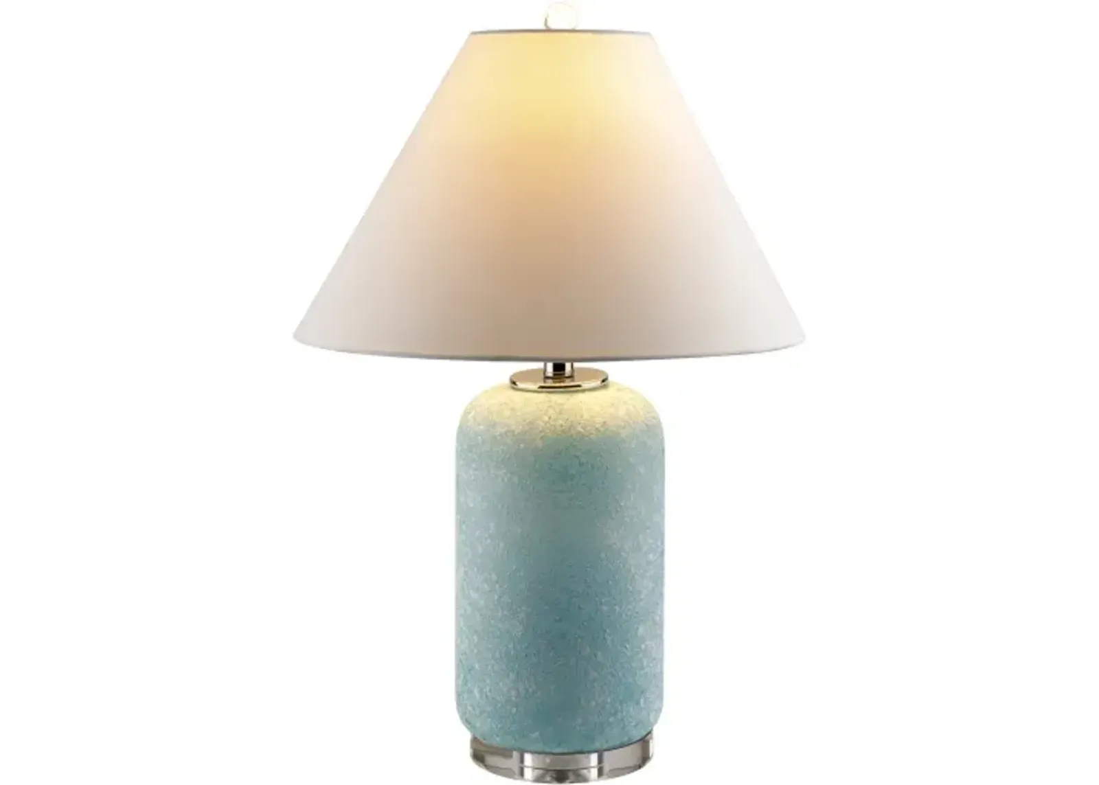 Isolde ISD-002 24"H x 17"W x 17"D Accent Table Lamp