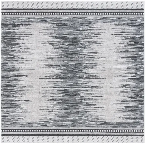 ALAMO 732 Grey 6'-7' X 6'-7' Square Square Rug