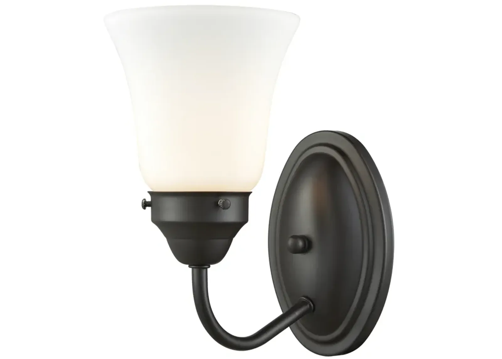 Califon 9" High 1-Light Sconce - Oil Rubbed Bronze